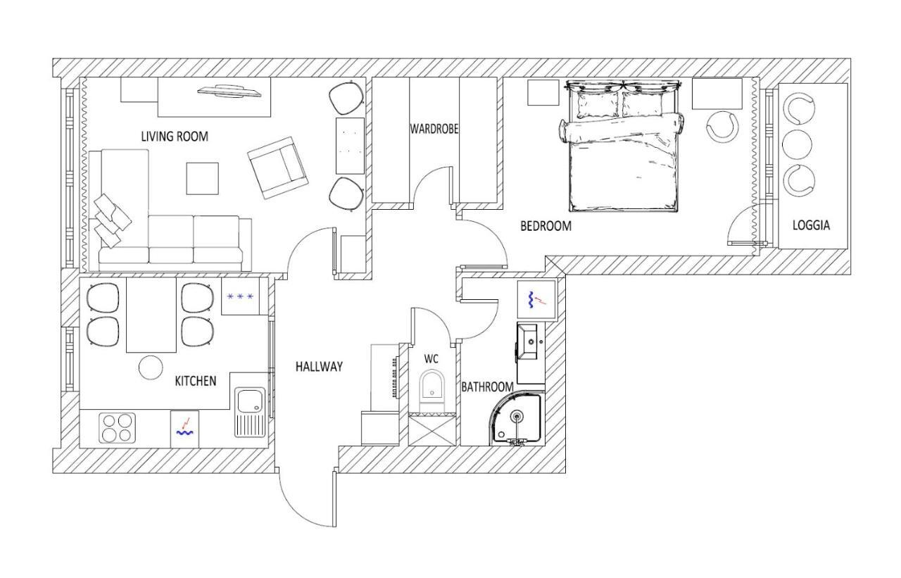 Great Location, Stylish Apartment Юрмала Экстерьер фото